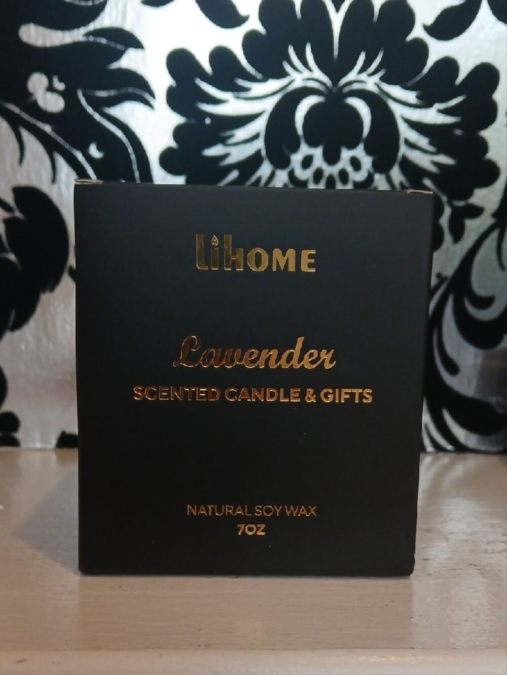Lavender Soy Wax Candle - Picture 3 of 3